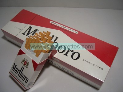 marlboro king size flip-top box cigarettes